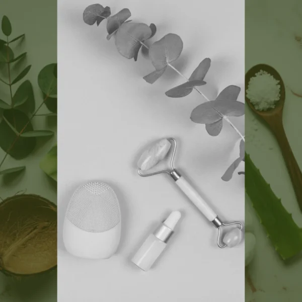 Masajeador facial Dúo Esculpidor de Jade (Rodillo & Gua Sha)